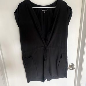 Like new Athleta black romper.